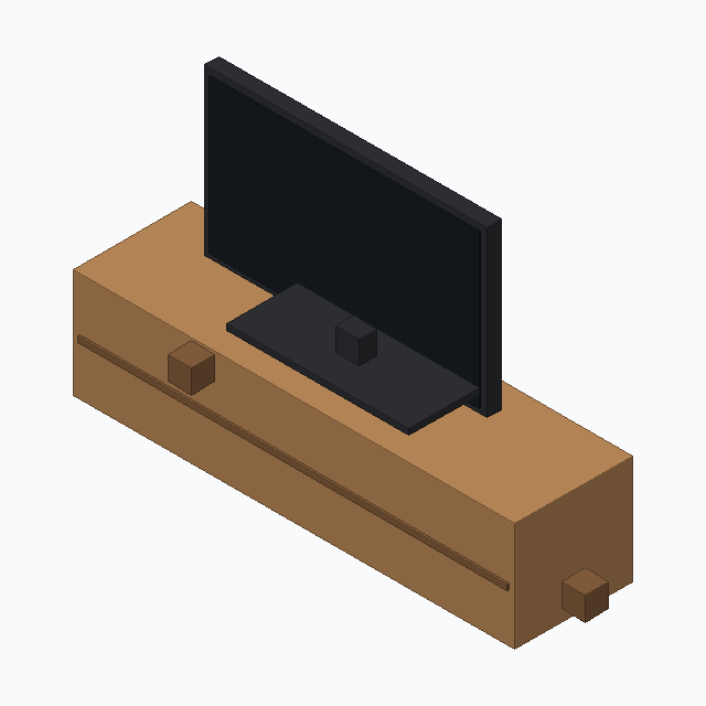 テレビ台+テレビ 幅150cm